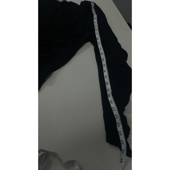 Neiman Marcus The Cashmere Collection Black Silk Long Sleeve (L) Career Classy - Picture 11 of 15